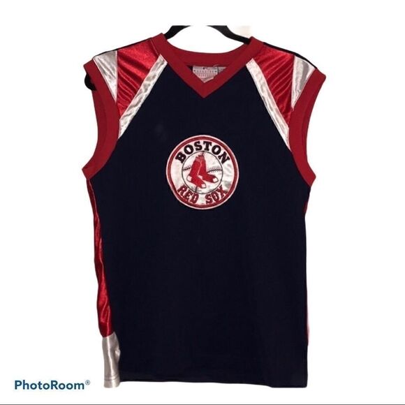 COPY - COPY - 💎Boston Red Sox vintage short sleeve jersey - Picture 1 of 6